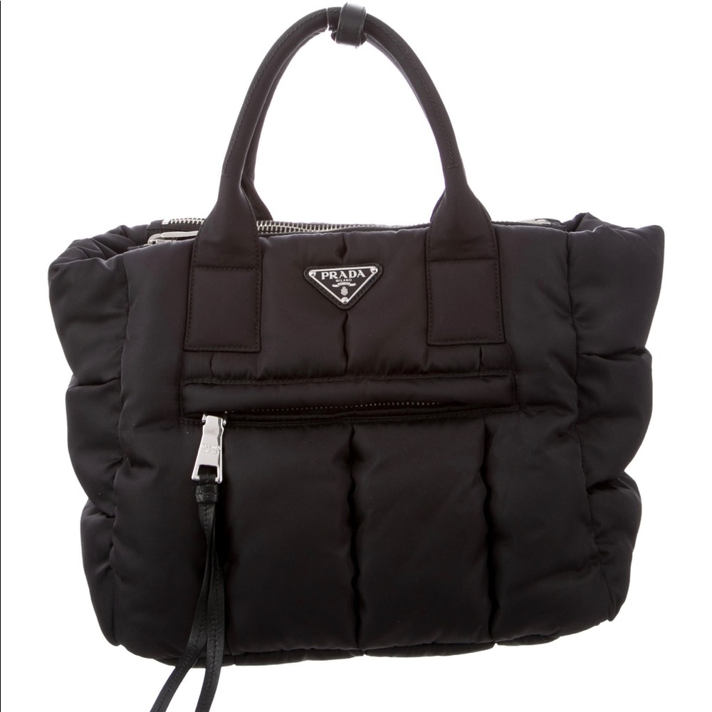 Prada Tessuto Bomber Satchel